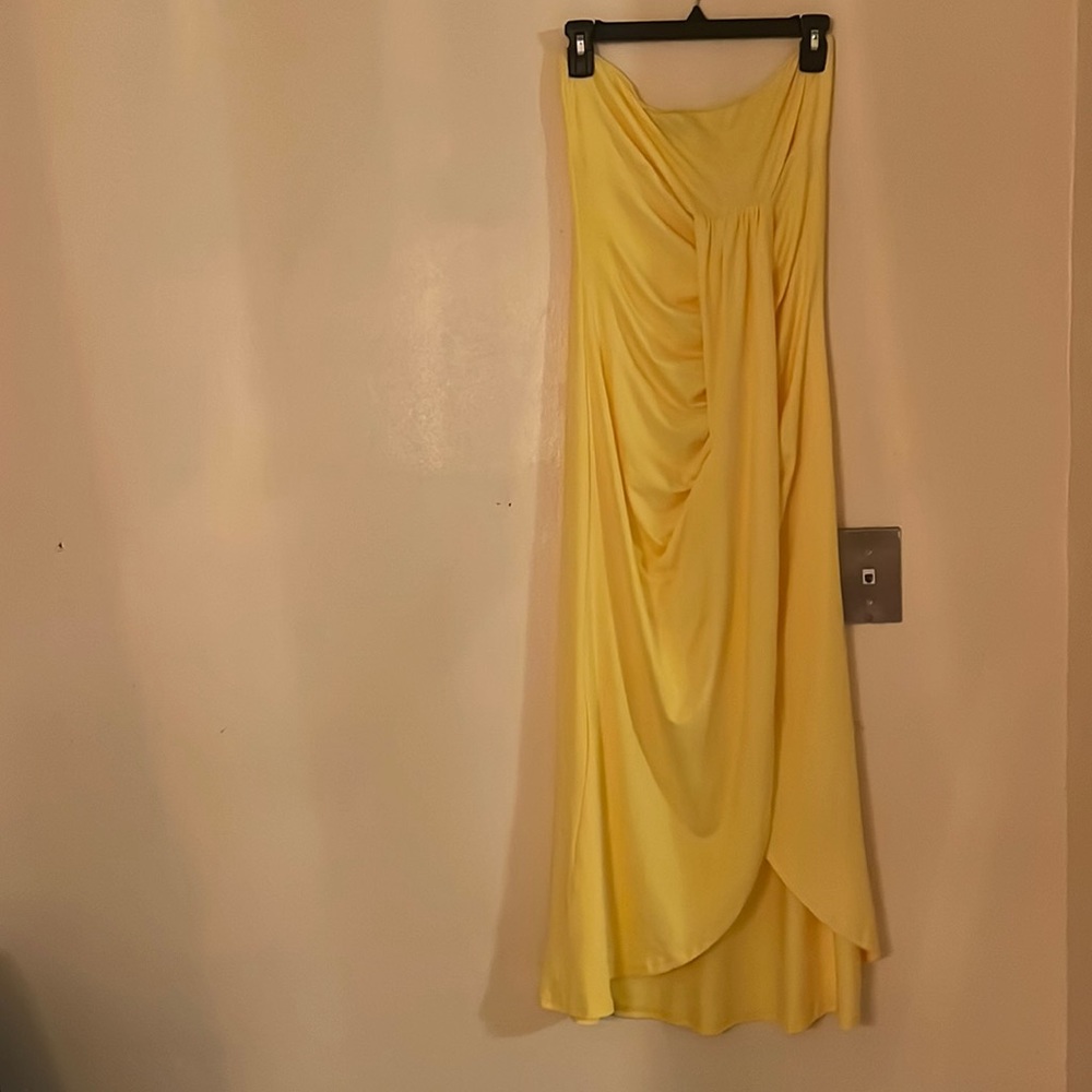 Yellow dress
